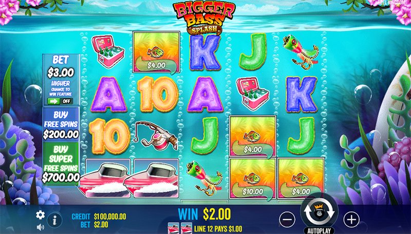 Image: Der großartige Big Bass Splash Slot von Pragmatic Play im Test